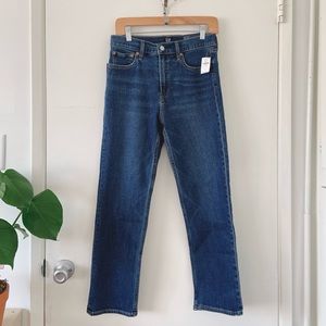GAP High Rise Cheeky Straight Jeans